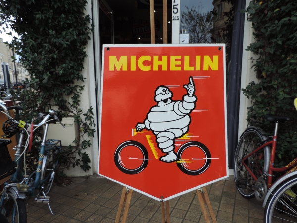 Plaque &eacute;maill&eacute;e Michelin