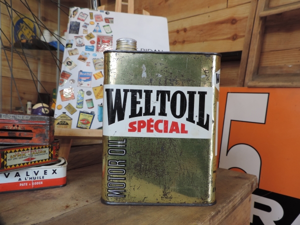 Bidon d'huile Weltoil