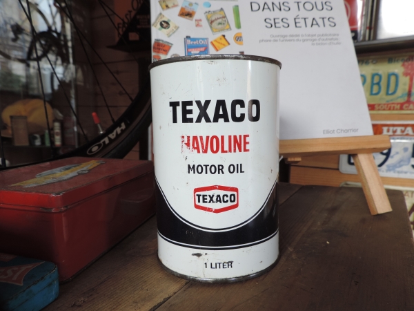Bidon d'huile Texaco