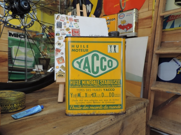 Bidon d'huile Yacco
