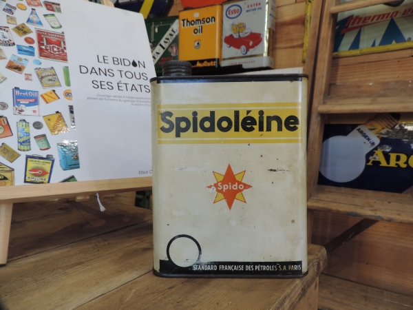 Bidon d'huile Spidol&eacute;ine