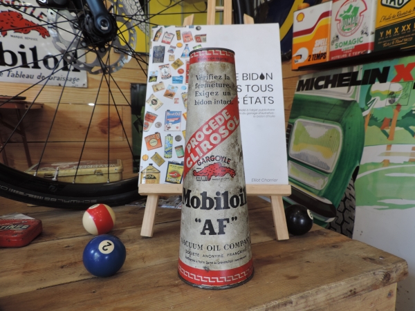 Bidon d'huile Mobiloil