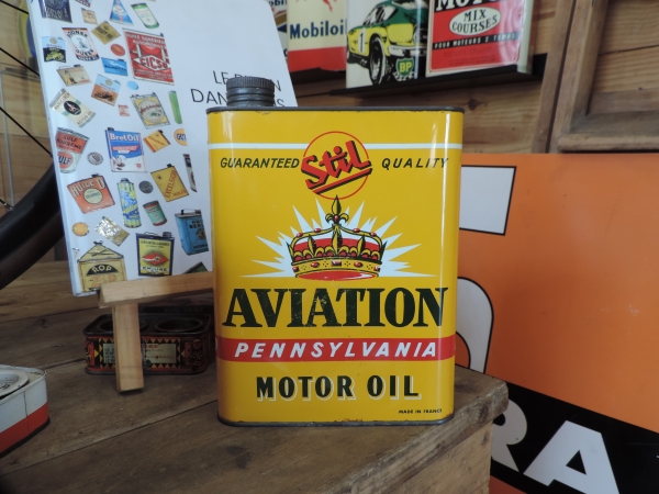 Bidon d'huile AVIATION