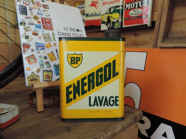 Bidon d'huile BP Energol