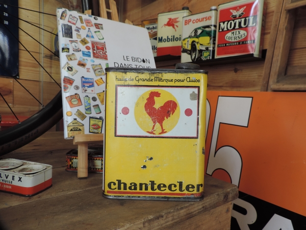 Bidon d'huile Chantecler