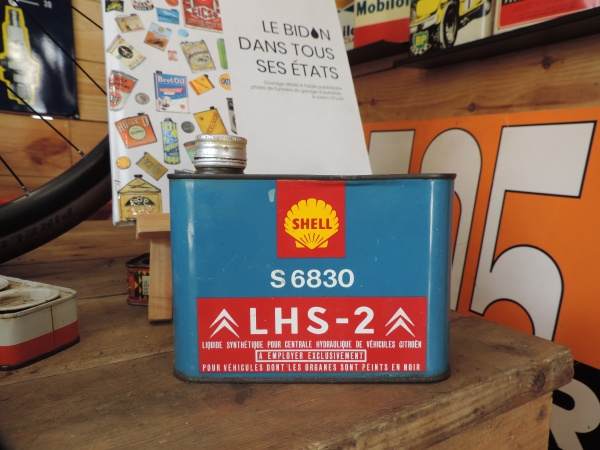 Bidon d'huile SHELL