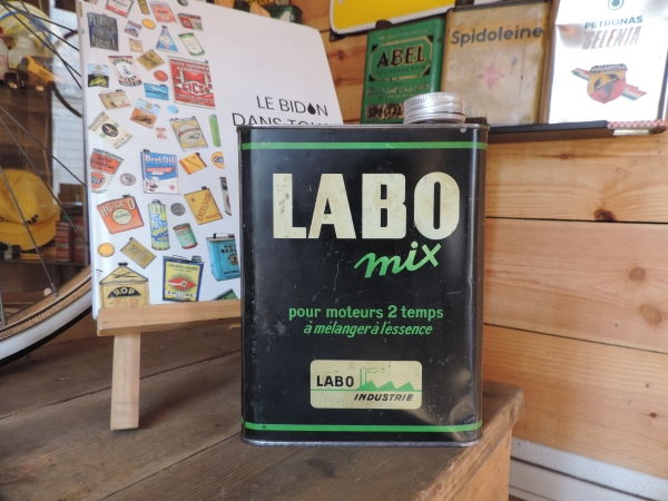 Bidon d'huile Labo