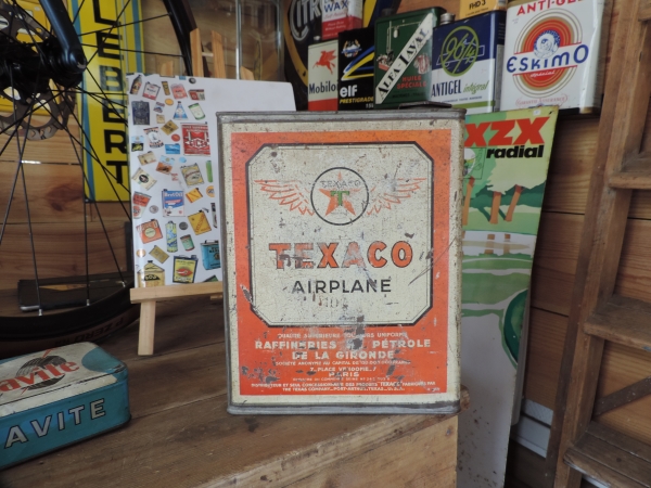 Bidon d'huile Texaco