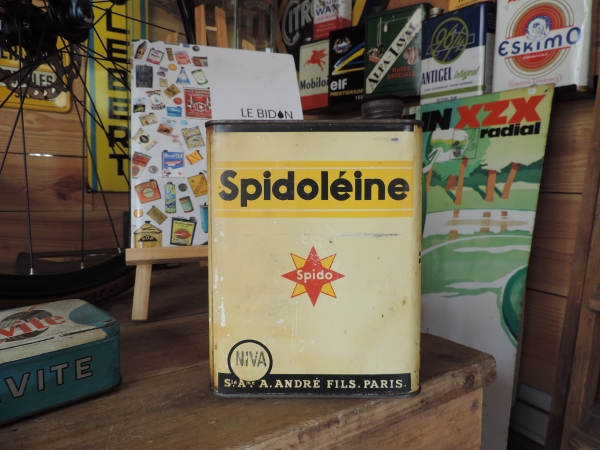 Bidon d'huile Spidol&eacute;ine
