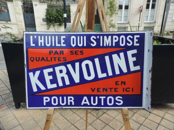 Plaque &eacute;maill&eacute;e Kervoline