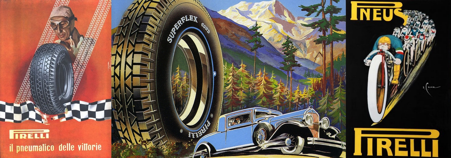 Pirelli articles anciens marque Pneus PIRELLI